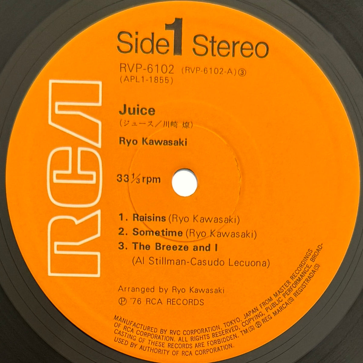Ryo Kawasaki - Juice (Original Press)