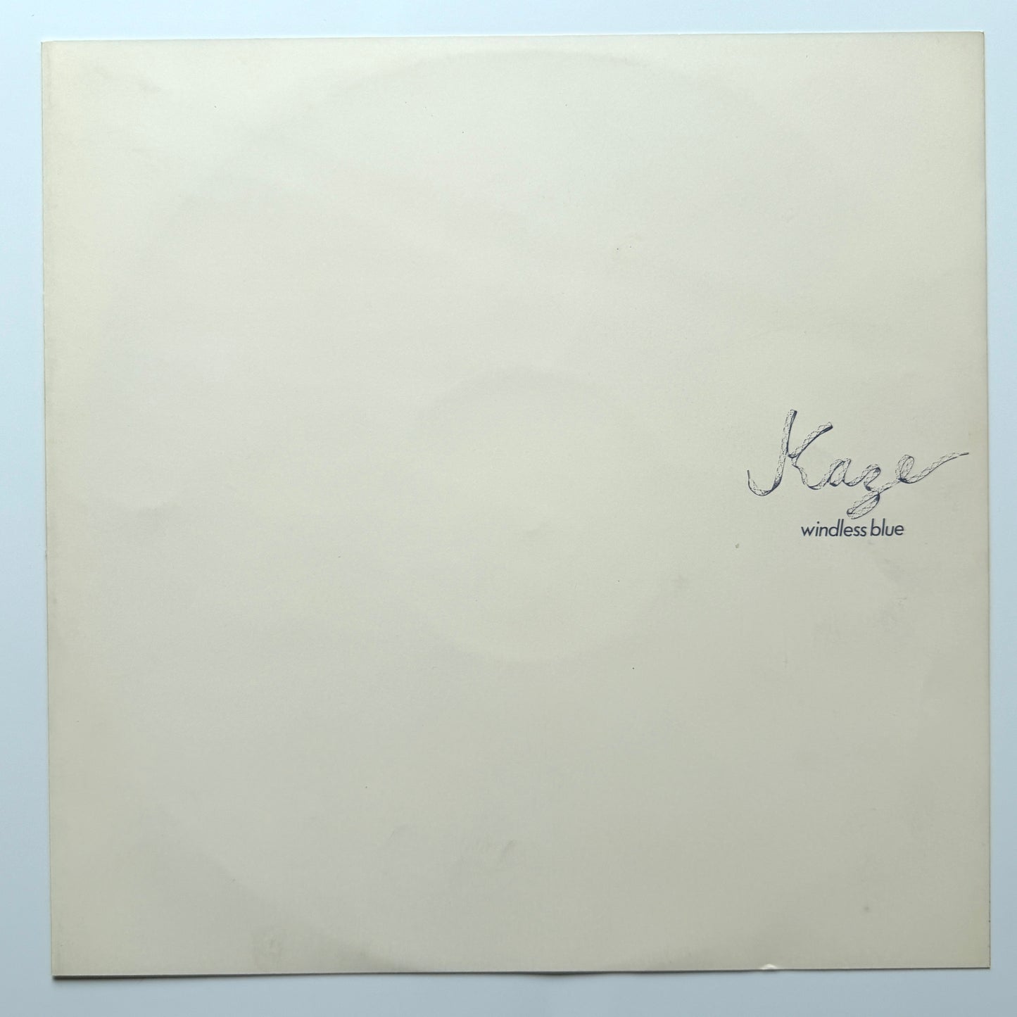 Kaze - Windless Blue (Original Press)