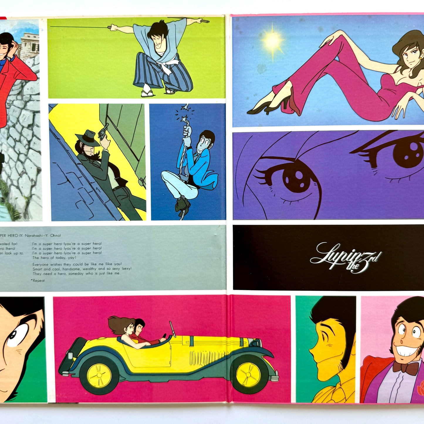 Yuji Ohno / You & The Explosion Band - OST「Lupin The 3rd Ⅱ」 (Original Press)