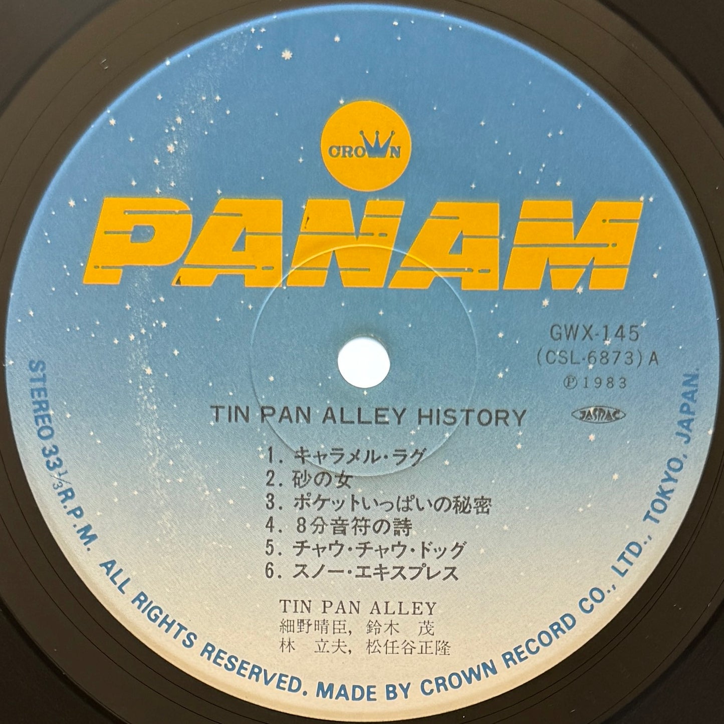 Tin Pan Alley - Tin Pan Alley History (Original Press)