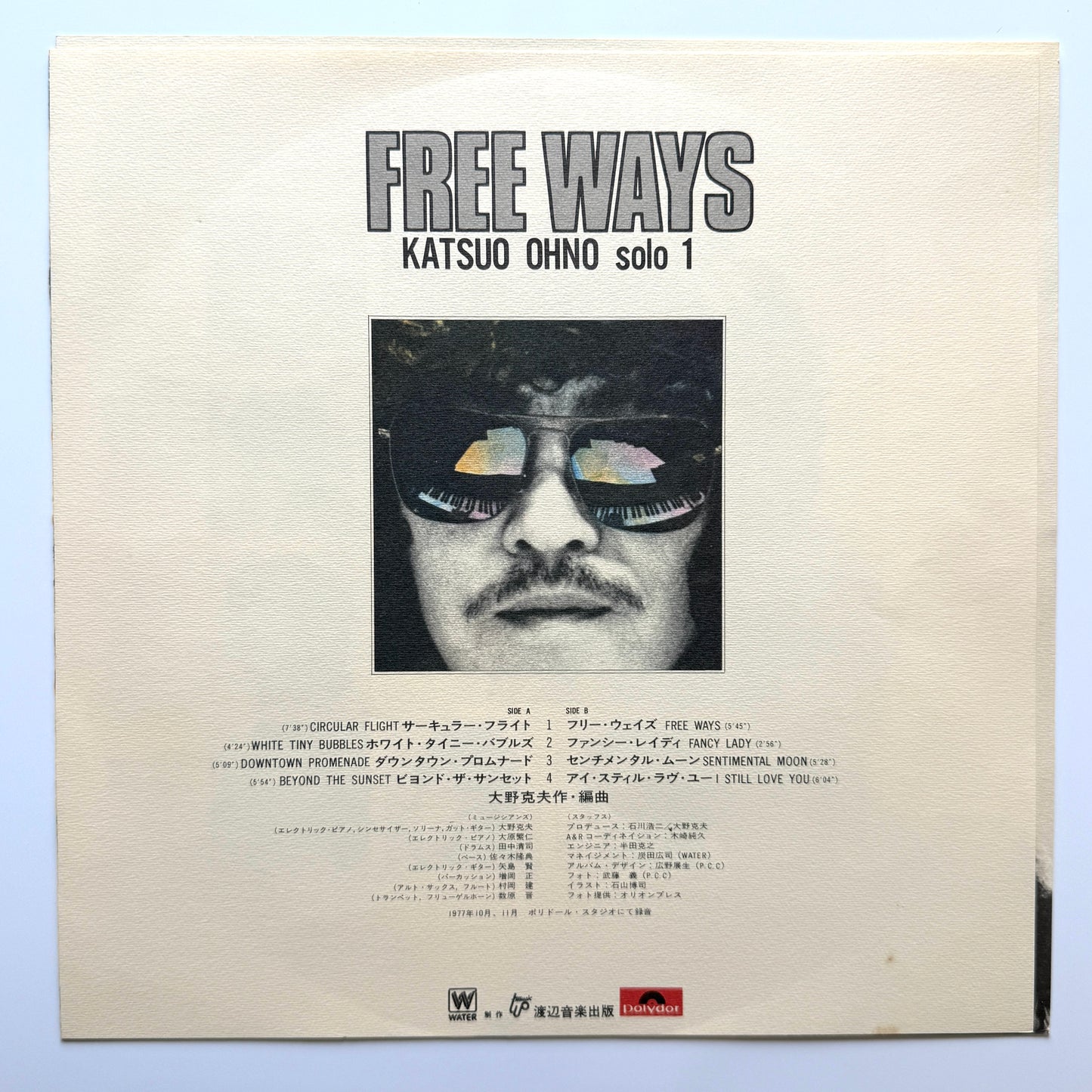 Katsuo Ohno - Free Ways (Original Press)