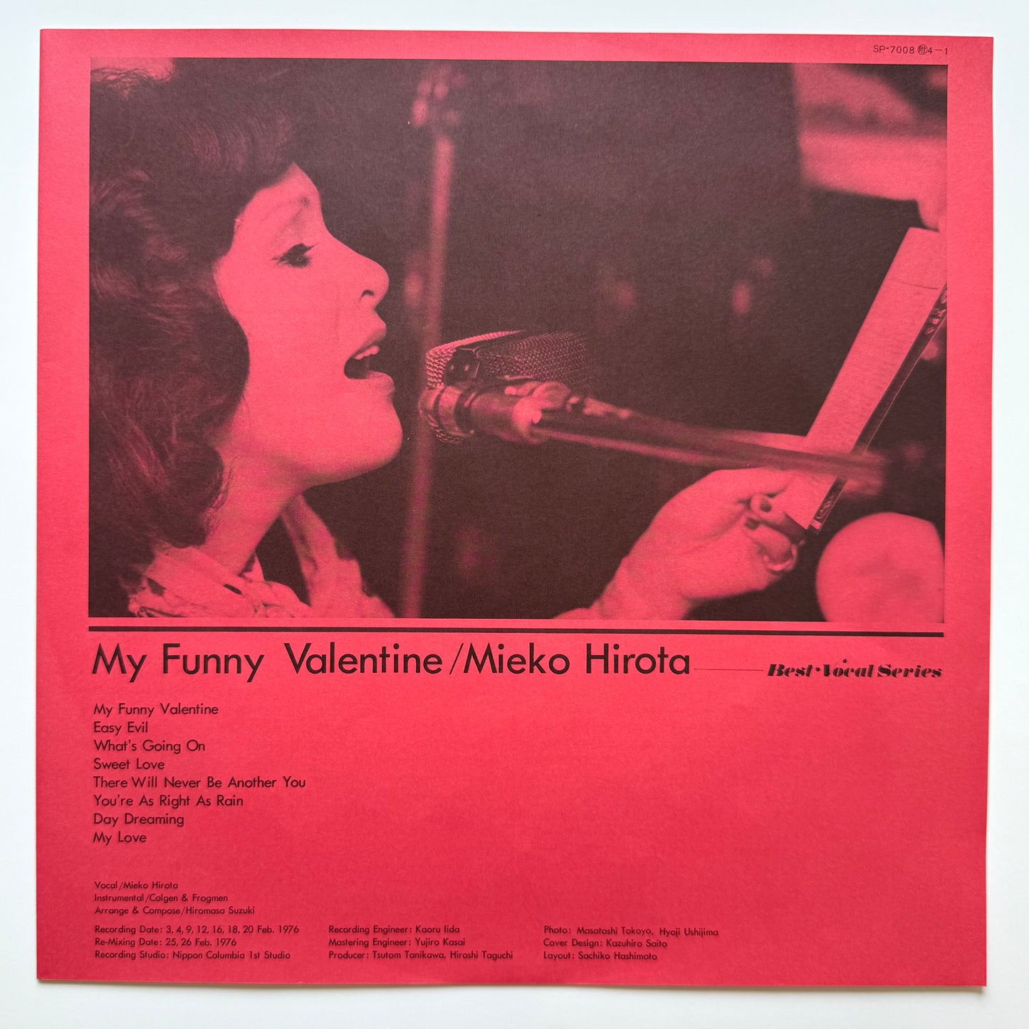 Mieko Hirota - My Funny Valentine (Original Press)