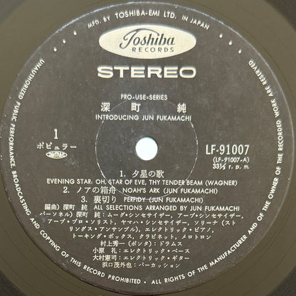 Jun Fukamachi - Introducing (Original Press)