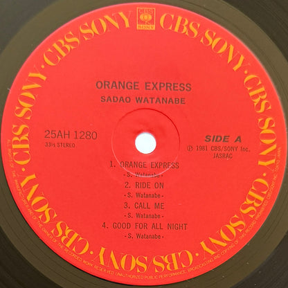 Sadao Watanabe - Orange Express (Original Press)