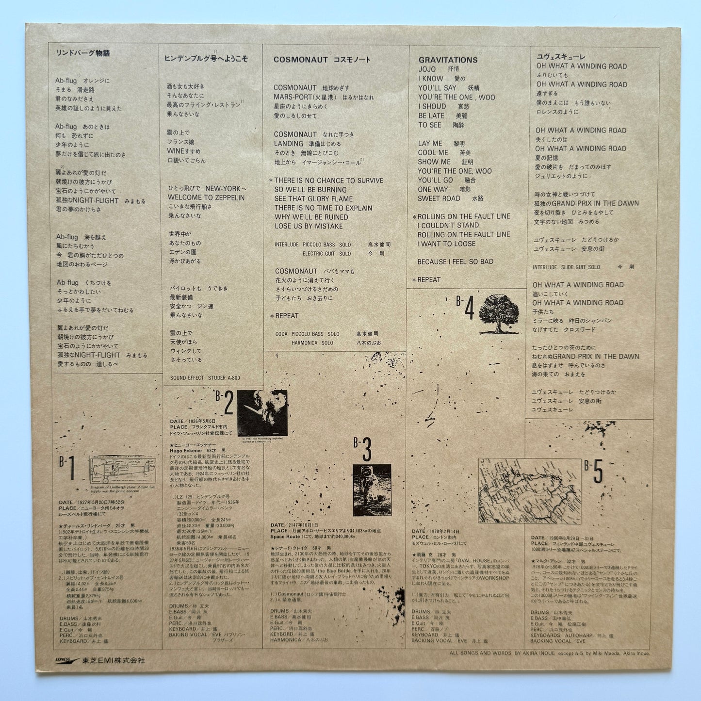 Akira Inoue - Prophetic Dream (Original Press)