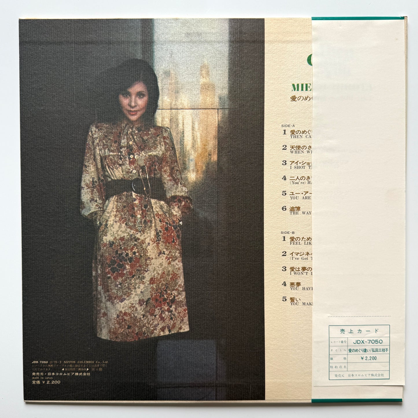 Mieko Hirota - Then Came You (Original Press)