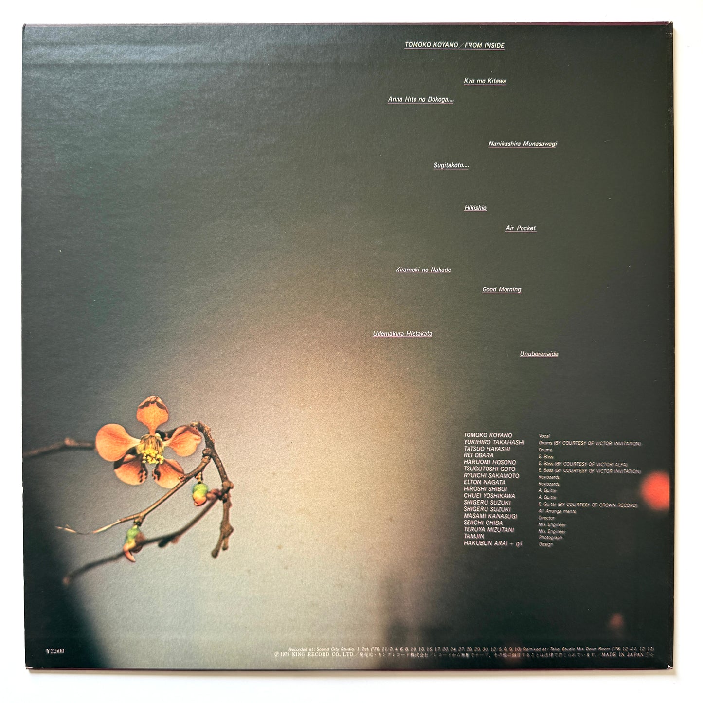 Tomoko Koyano - From Inside (Original Press)