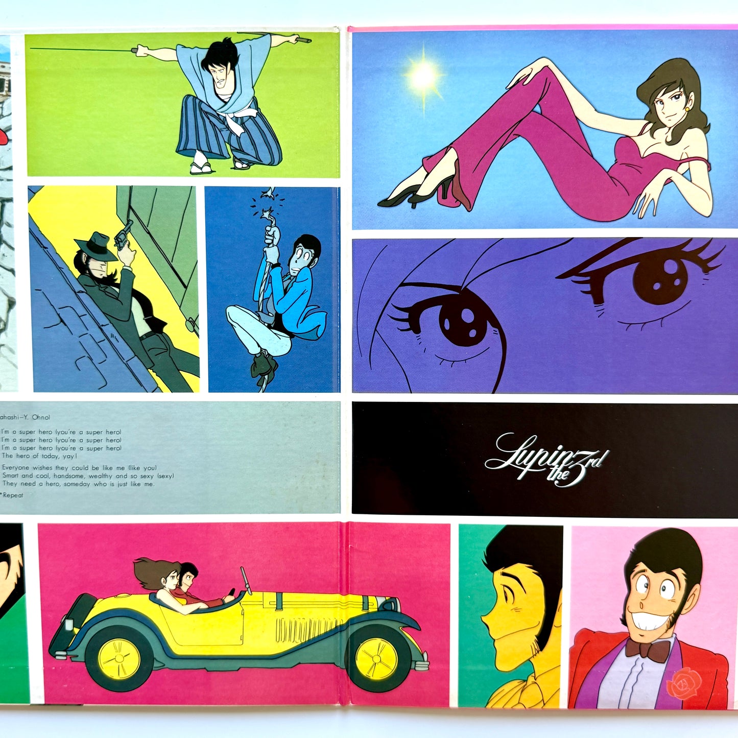 Yuji Ohno / You & The Explosion Band - OST「Lupin The 3rd Ⅱ」 (Original Press)