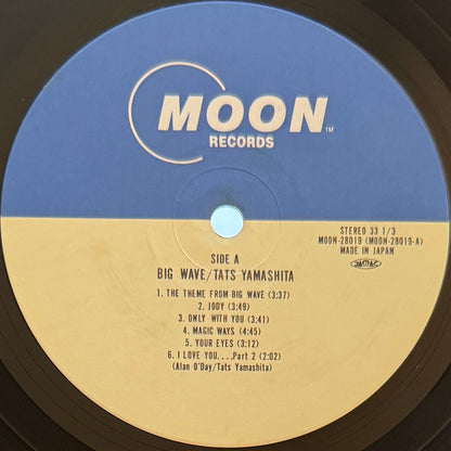 Tatsuro Yamashita - Big Wave (Original Press)
