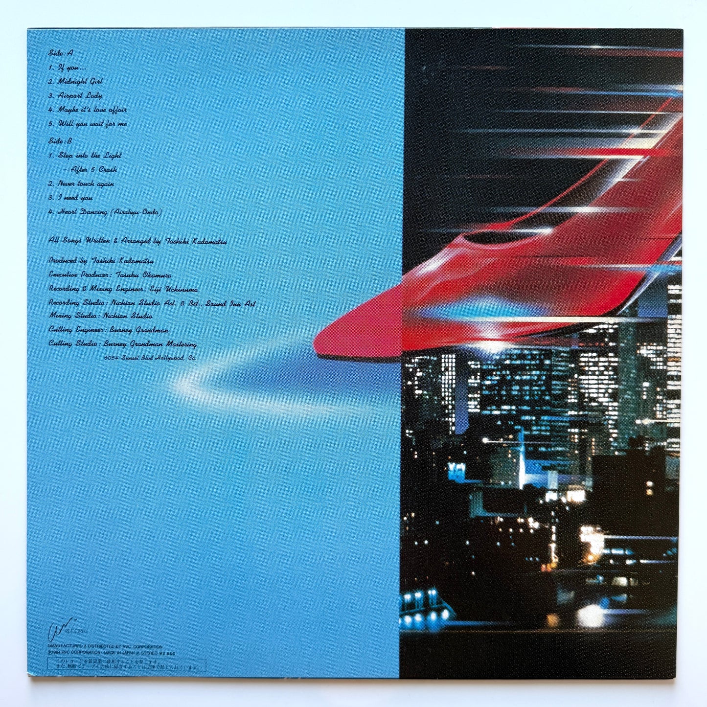 Toshiki Kadomatsu - After 5 Clash (Original Press)