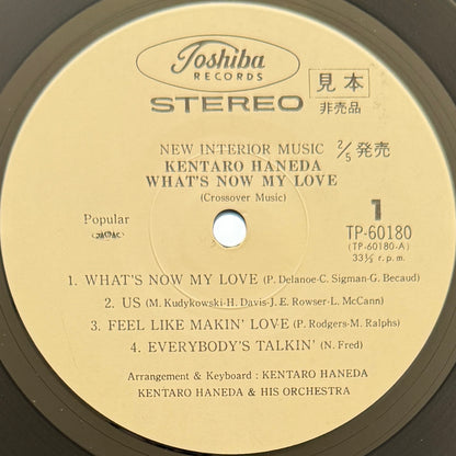 Kentaro Haneda - What Now My Love (Original Promo Press)
