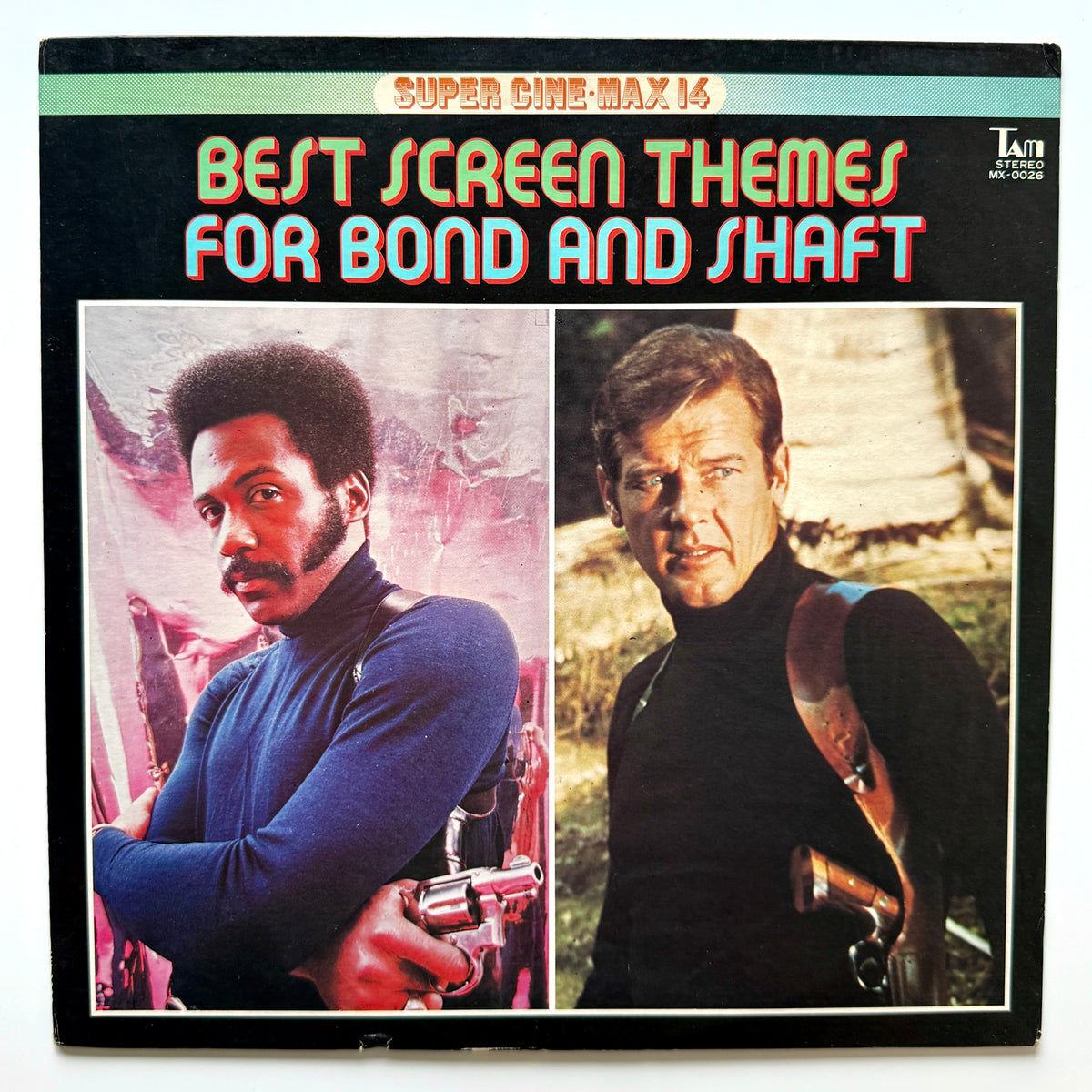 Stanley Maxfield Orchestra - Best Screen Themes For Bond And Shaft (Original Press)