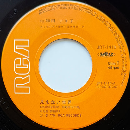 Akiko Wada - 見えない世界 (Original Press)
