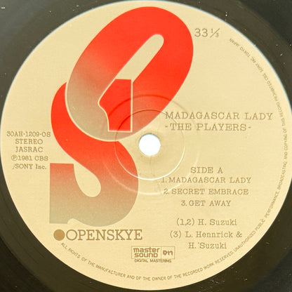 Players - Madagascar Lady (Original Press)