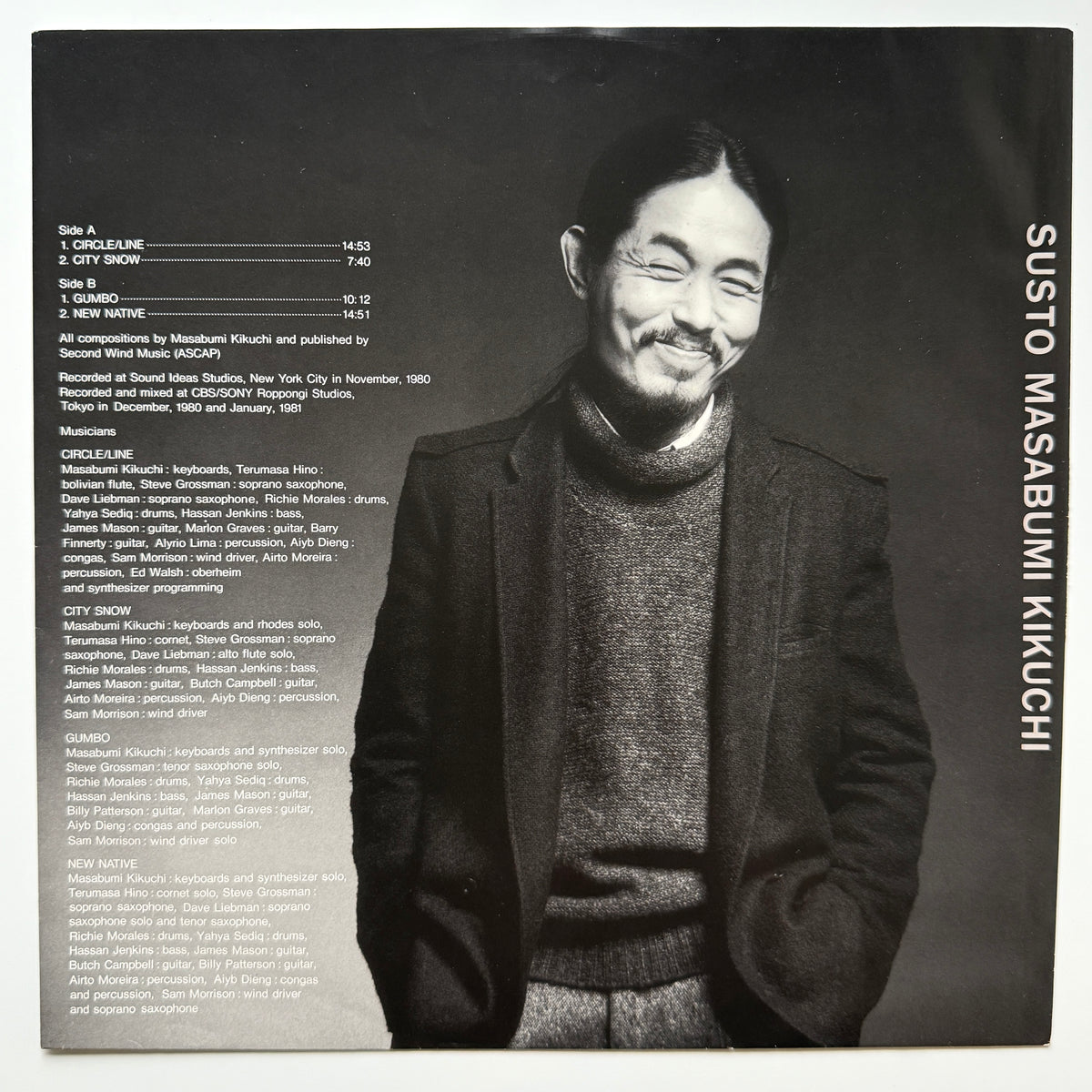 Masabumi Kikuchi - Susto (Original Promo Press)