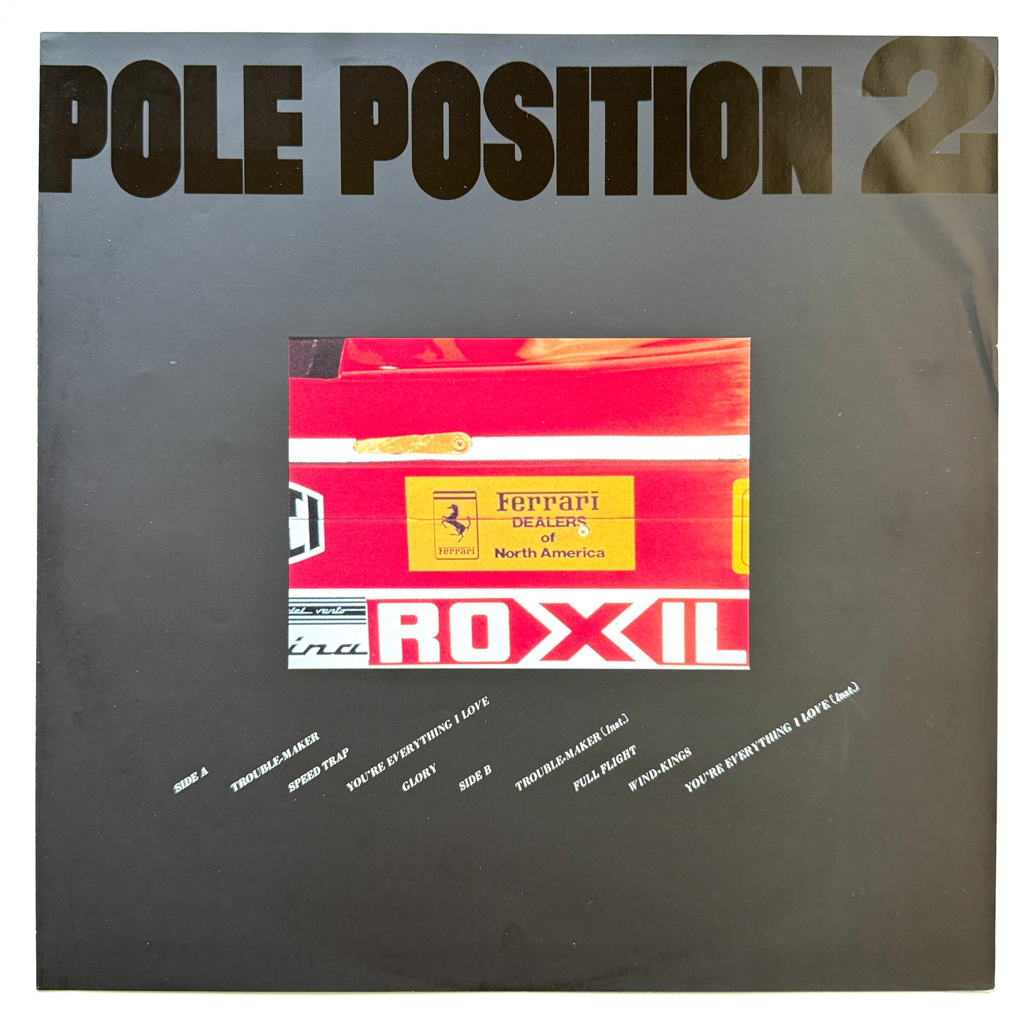 Shiro Sagisu With Somethin' Special - OST「Pole Position 2」 (Original Press)