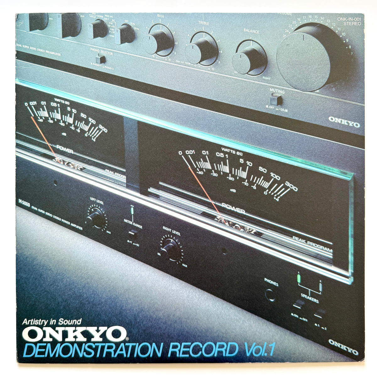 VA(Akira Ishikawa & Count Buffalos / Hiromasa Suzuki / Jimmy Takeuchi) - Onkyo Demonstration Record Vol.1 (Original Promo Press)