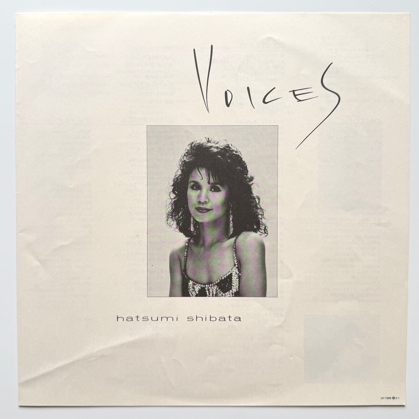 Hatsumi Shibata - Voices (Original Press)