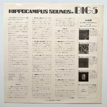 Harukazu Tsuchida - Hippocampus Sounds In Big5 (Original Press)