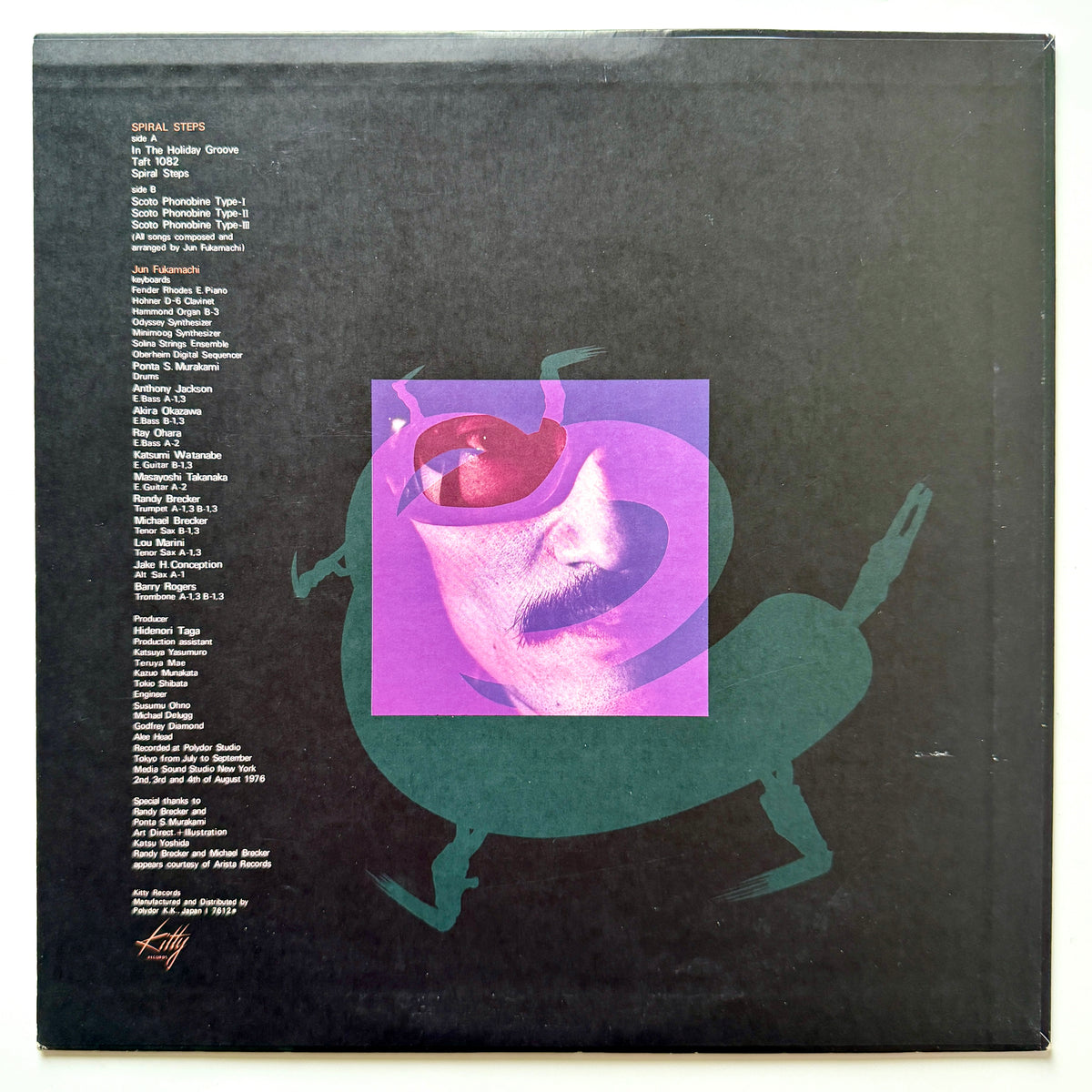 Jun Funkachi - Spiral Steps (Original Press)