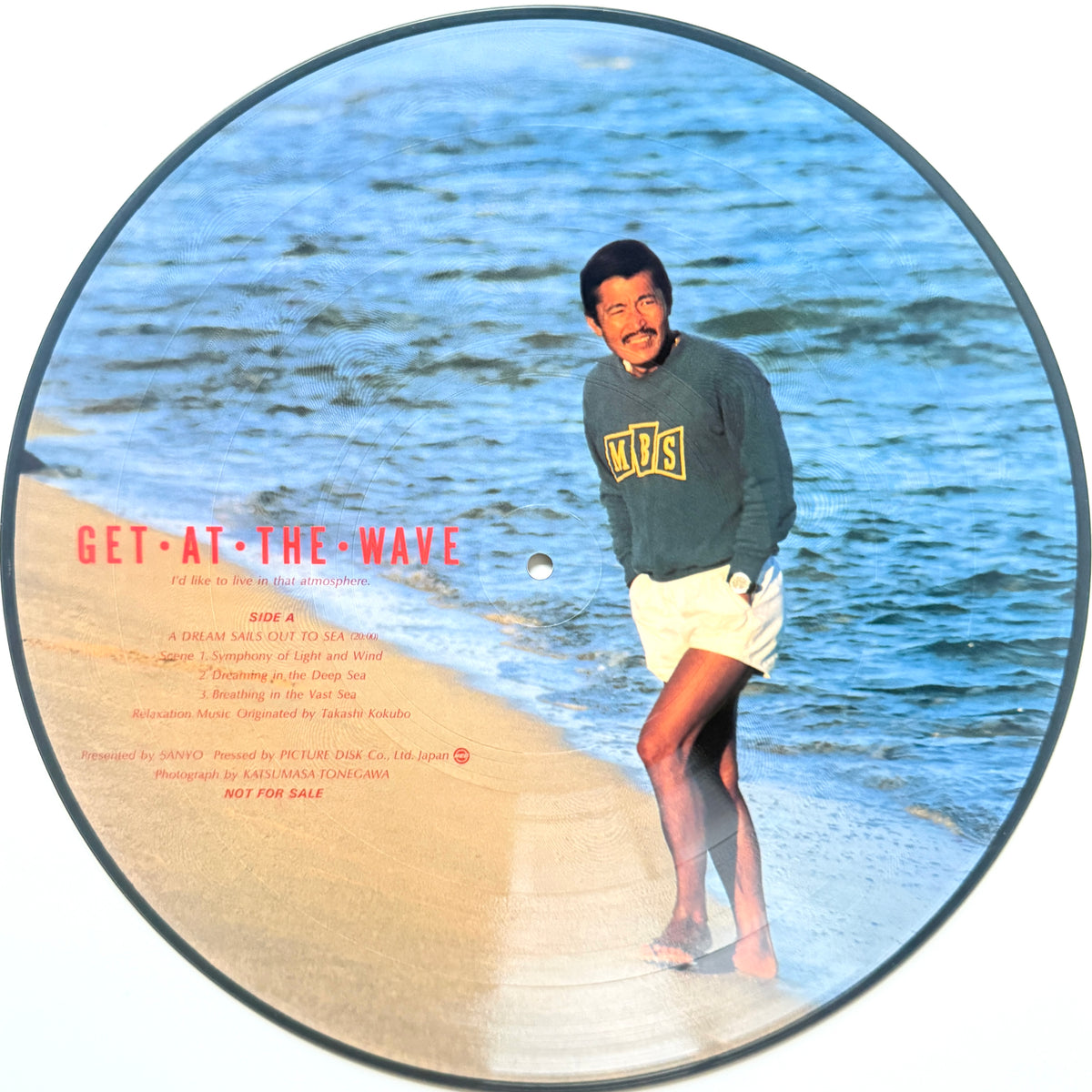 Takashi Kokubo - Get・At・The・Wave -新・呼吸アルバム- (Original Promo Press)